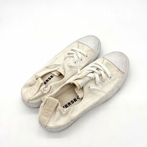 Converse Off-White Canvas Sneakers